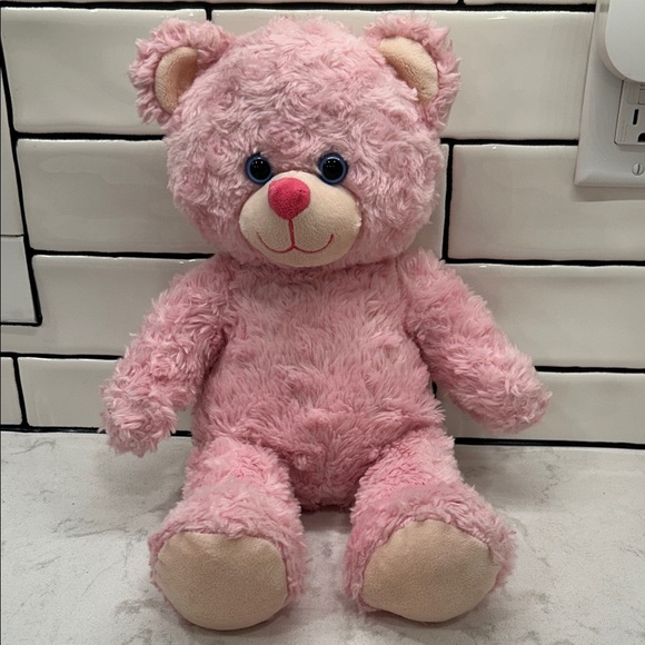Build A Bear Pink Cuddles Teddy Bear Plush - Picture 11 of 11